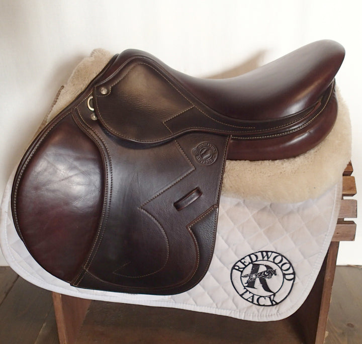 18" Antares Signature Saddle - Full Calfskin - 2023 - 3A Flaps - 4.5" dot to dot (056)