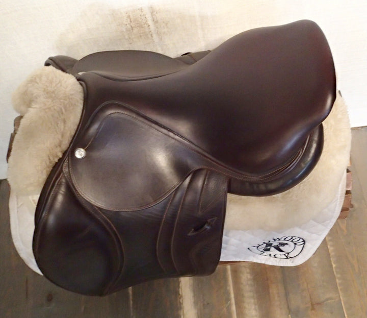 16" CWD Saddle - Full Buffalo - 2016 - 2L Flaps - SE02 - 4.5" dot to dot (057)