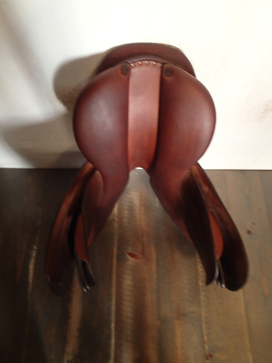 17.5" Butet Premium Saddle - Full Calfskin - 2020 - P Seat - 2.5 Flaps - 4" dot to dot (061)