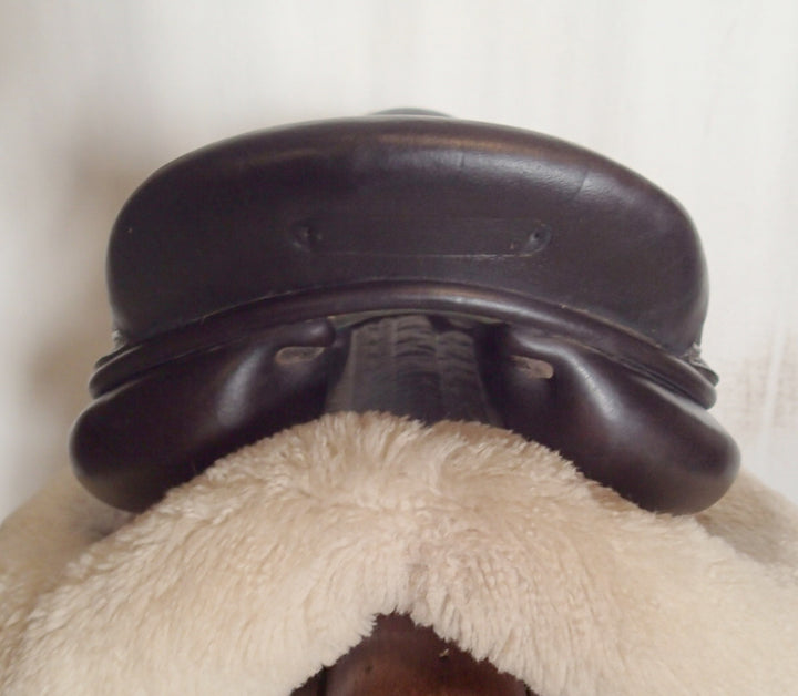 16" Voltaire Welli Saddle - Full Buffalo - 2019 - 0A Flaps - 4.75" dot to dot - XFIN Panels (062)