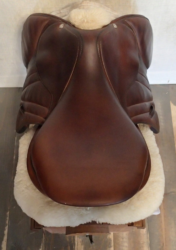 18" Butet Premium Saddle - Full Calfskin - 2015 - P Seat - 2 Flaps - 4.25" dot to dot