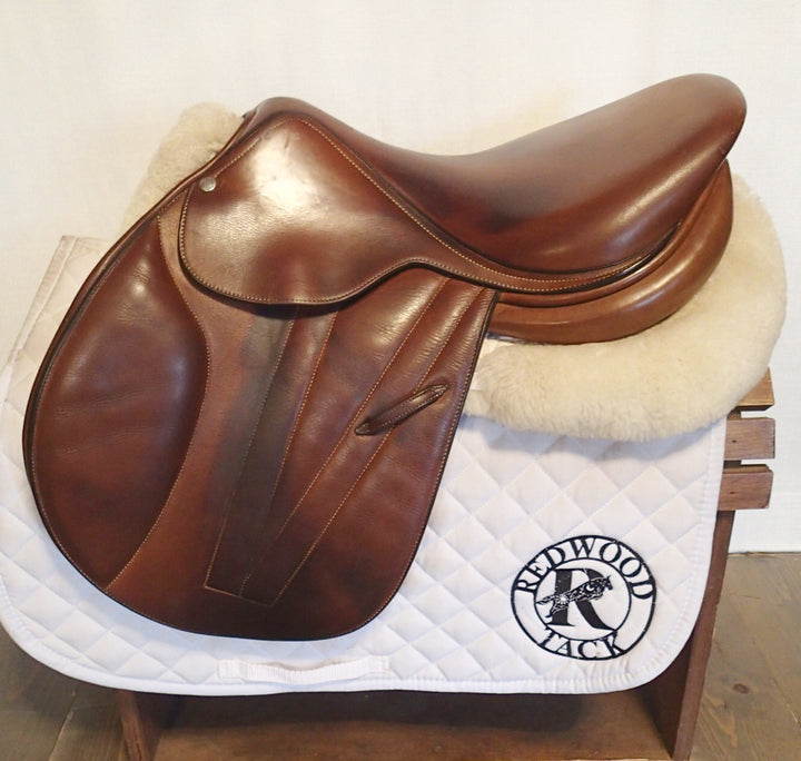 17" Butet Premium Saddle - Full Calfskin - 2014 - L Seat - 0.5 Flaps - 4.25" dot to dot