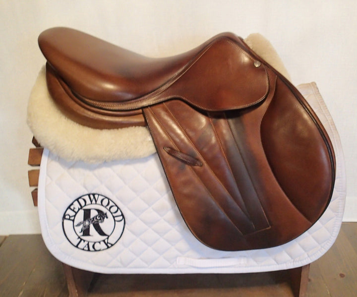 17" Butet Premium Saddle - Full Calfskin - 2014 - L Seat - 0.5 Flaps - 4.25" dot to dot