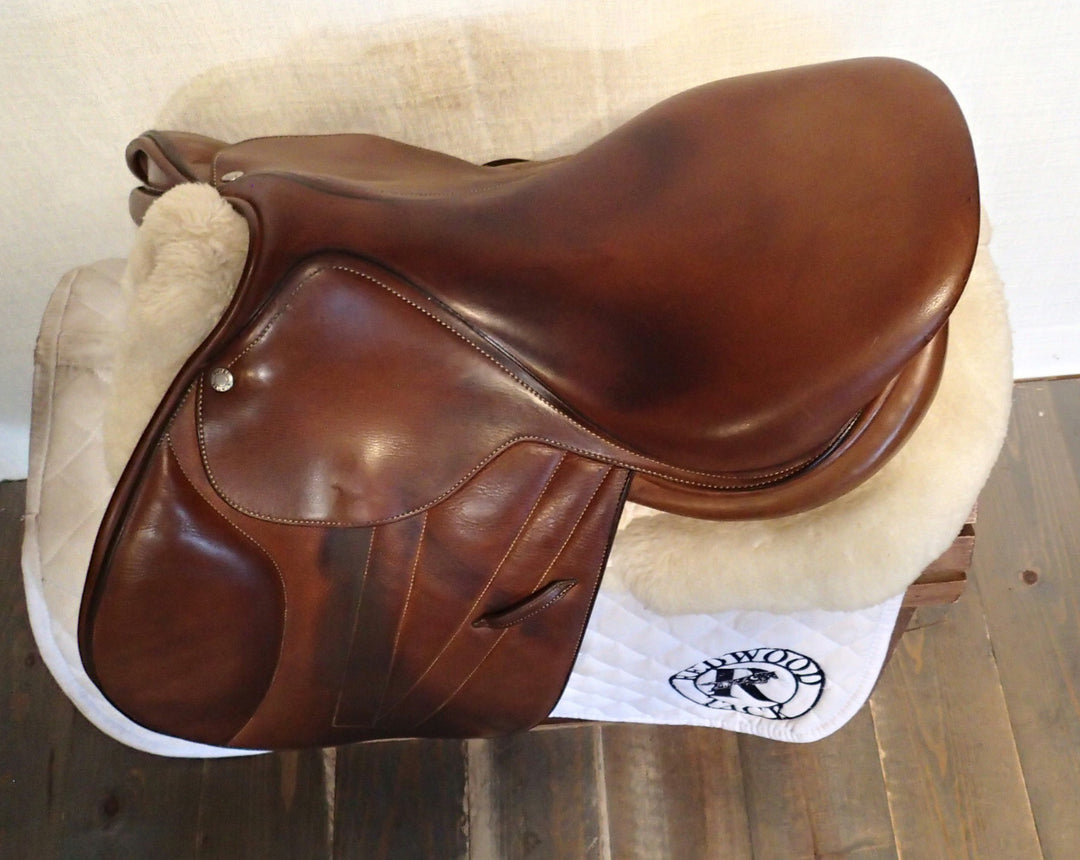 17" Butet Premium Saddle - Full Calfskin - 2014 - L Seat - 0.5 Flaps - 4.25" dot to dot