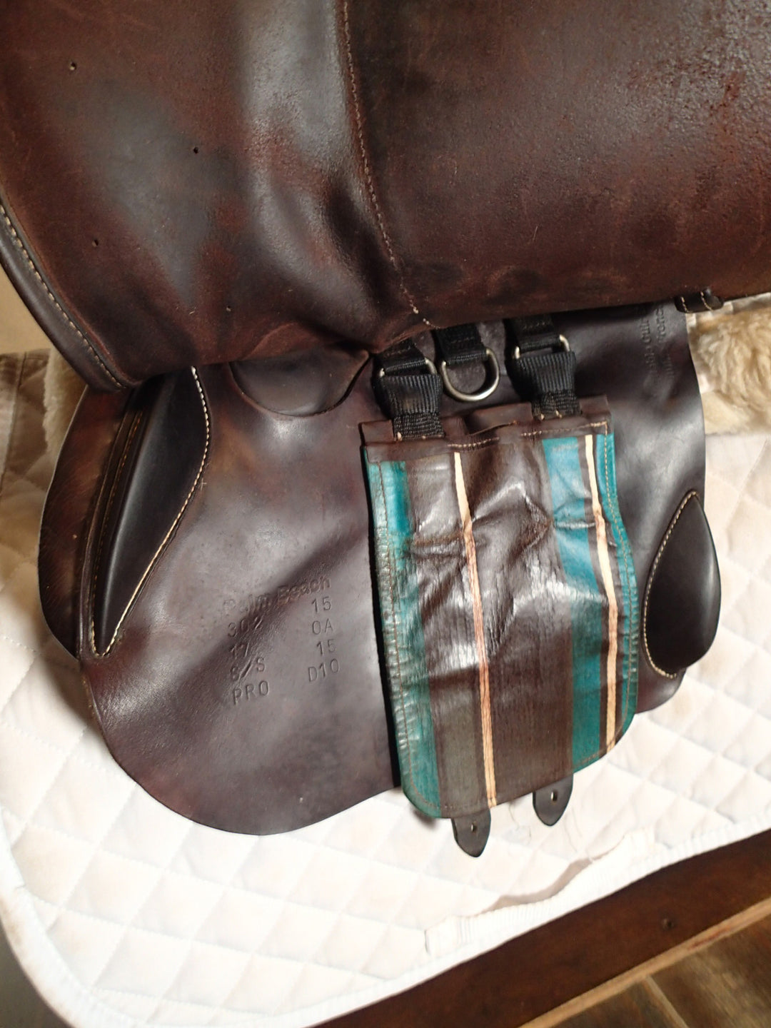 17" Voltaire Palm Beach Saddle - 2015 - 0A Flaps - 4.75" dot to dot - Pro Panels (070)