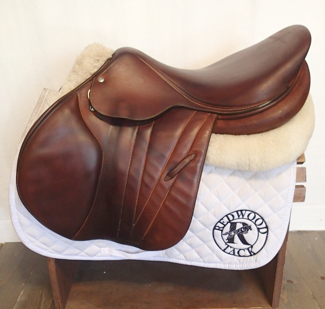 18" Butet Premium Saddle - Full Calfskin - 2015 - M Seat - 2.75 Flaps - 4.5" dot to dot