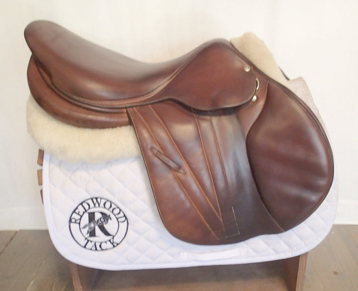 18" Butet Premium Saddle - Full Calfskin - 2015 - M Seat - 2.75 Flaps - 4.5" dot to dot