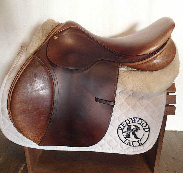 17" County Saddle - 2010 - MW tree - Wool Flocked (079)