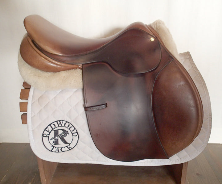 17" County Saddle - 2010 - MW tree - Wool Flocked (079)