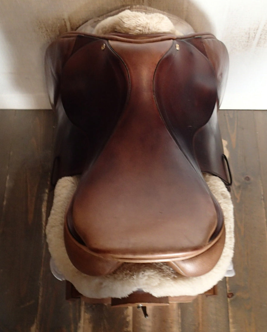 17" County Saddle - 2010 - MW tree - Wool Flocked (079)