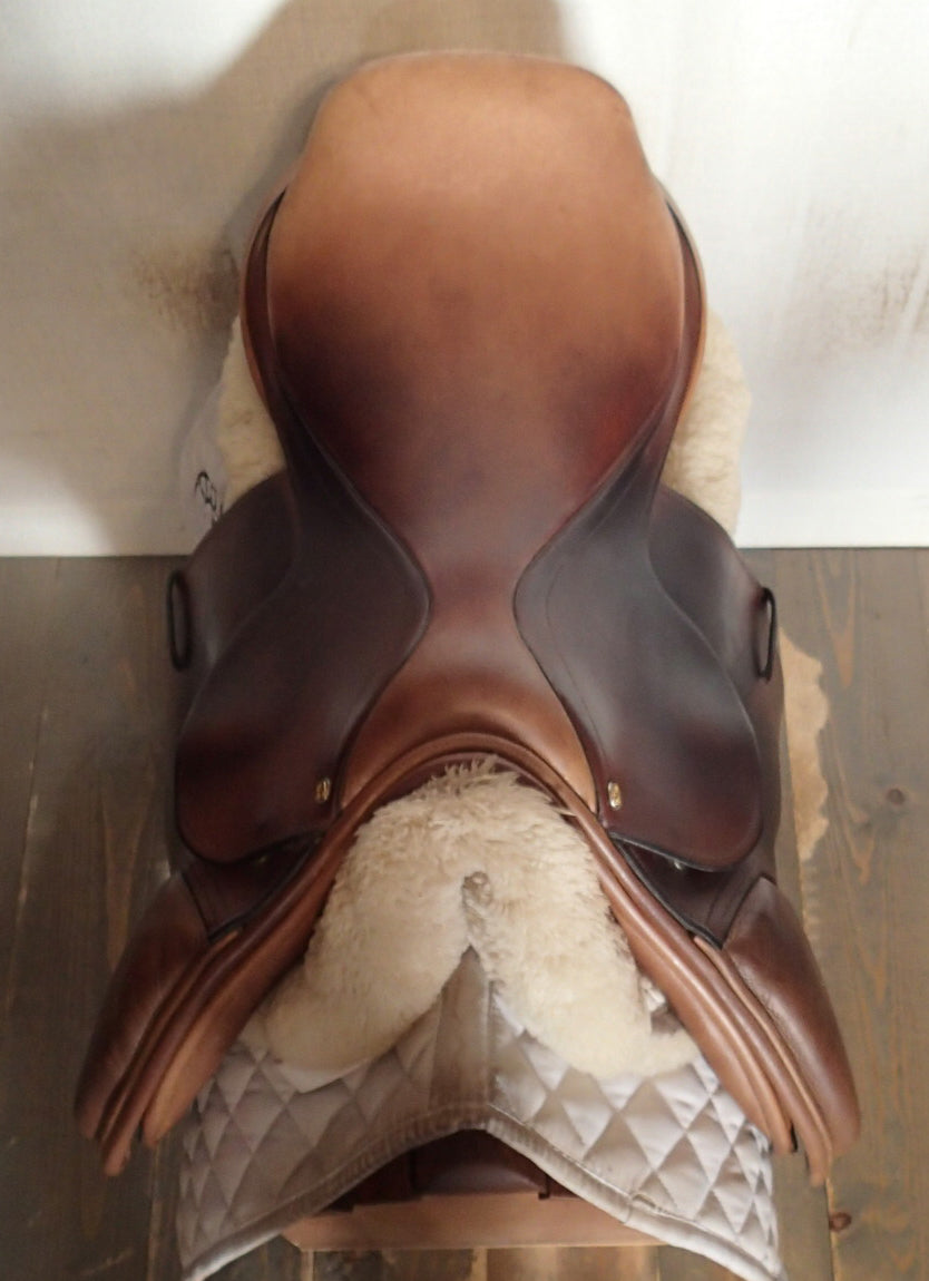 17" County Saddle - 2010 - MW tree - Wool Flocked (079)