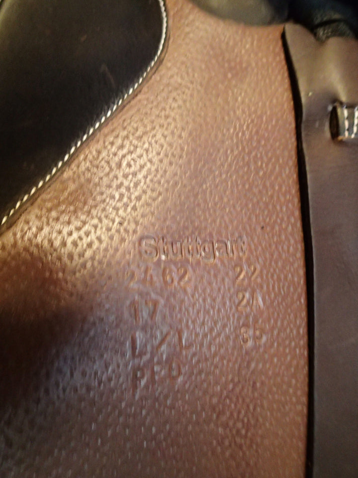 17" Voltaire Stuttgart Saddle - Full Buffalo - 2022 - 2A Flaps - 4.75" dot to dot - Pro Panels (083)