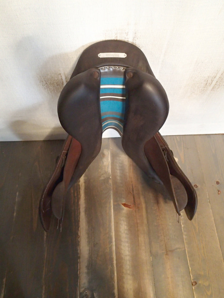 17" Voltaire Stuttgart Saddle - Full Buffalo - 2022 - 2A Flaps - 4.75" dot to dot - Pro Panels (083)