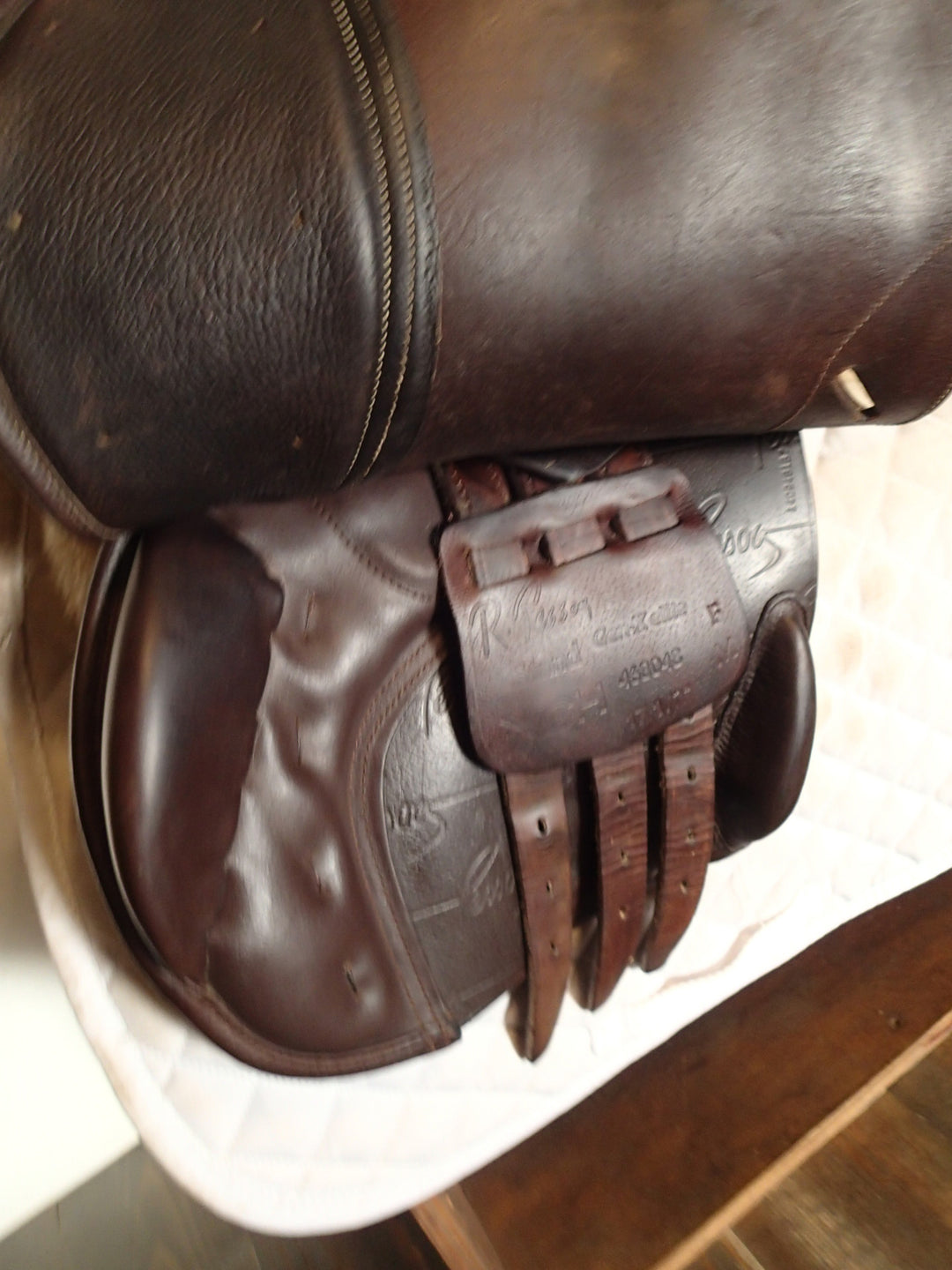 17.5" Rodrigo Pessoa Gen-X Elitwe XCH Exchangeable Gullet Saddle (087)