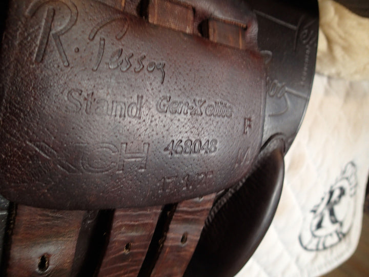 17.5" Rodrigo Pessoa Gen-X Elitwe XCH Exchangeable Gullet Saddle (087)