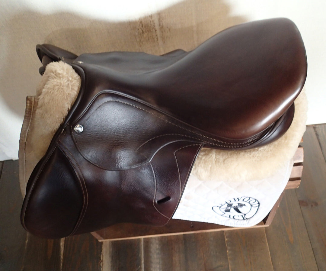 17.5" Rodrigo Pessoa Gen-X Elitwe XCH Exchangeable Gullet Saddle (087)