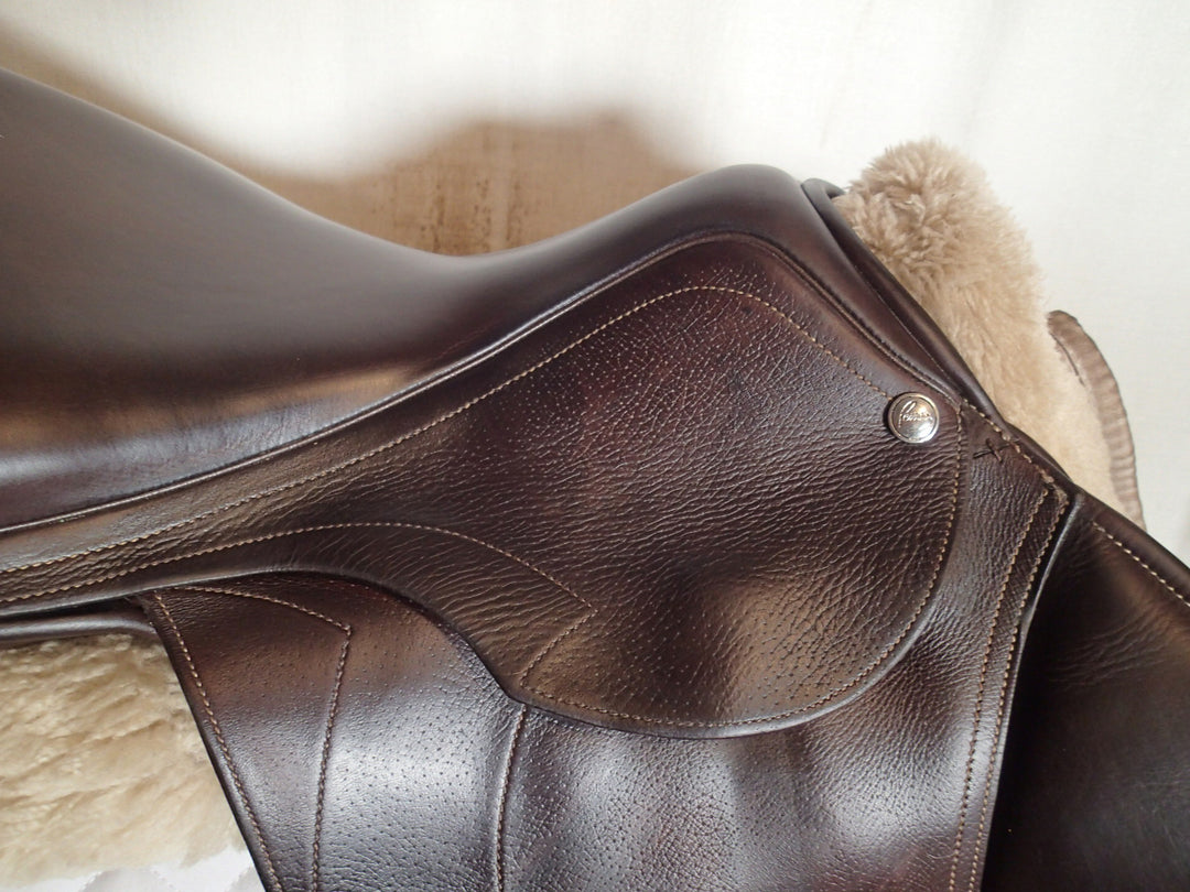 17.5" Rodrigo Pessoa Gen-X Elitwe XCH Exchangeable Gullet Saddle (087)