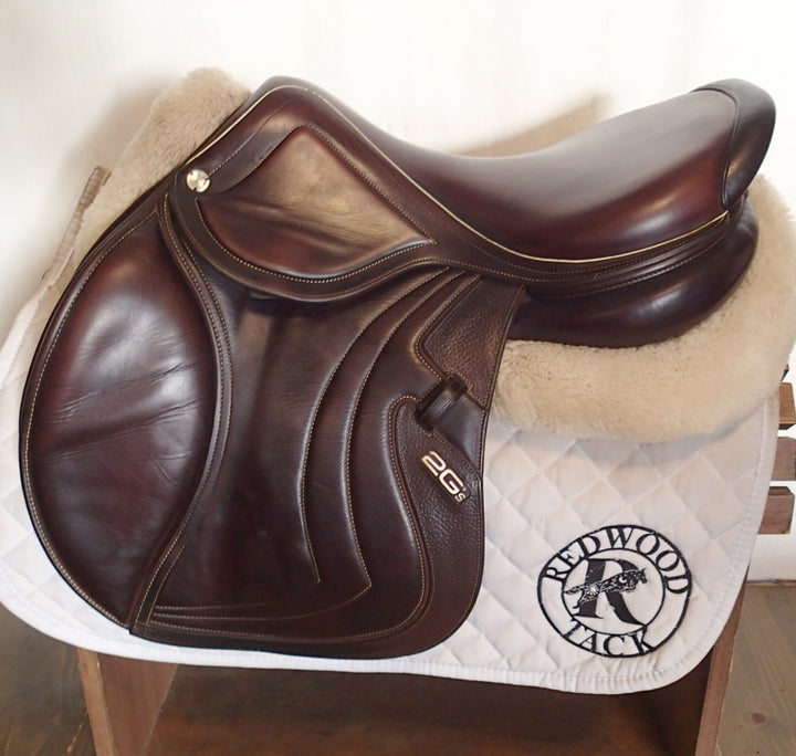 17.5" CWD Mademoiselle 2Gs Saddle - Full Buffalo - 2020 - 2L Flaps - SE32 - Pro Panels (088)