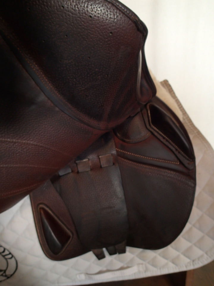 17.5" CWD Mademoiselle 2Gs Saddle - Full Buffalo - 2020 - 2L Flaps - SE32 - Pro Panels (088)