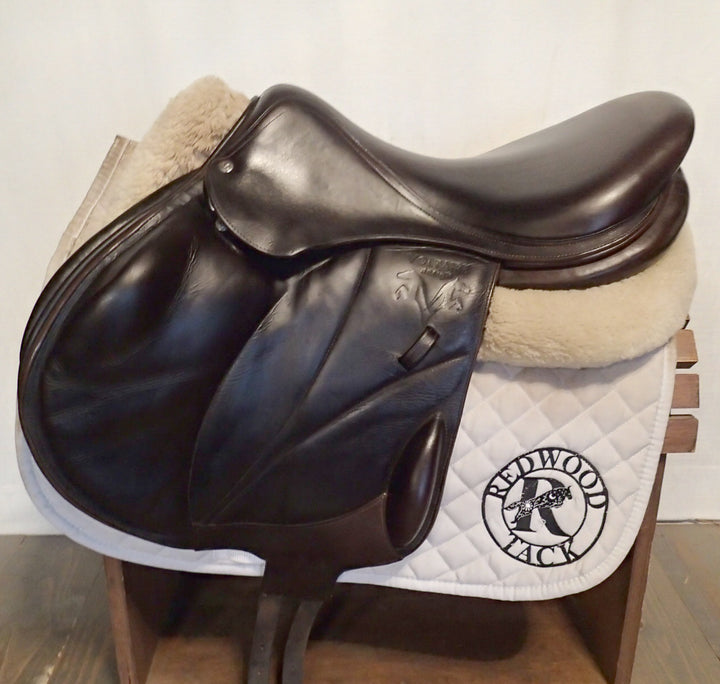 18" Voltaire Lexington Monoflap Saddle - Full Buffalo - 2013 - 2AAA Flaps - 4.75" dot to dot - Pro Panels (091)