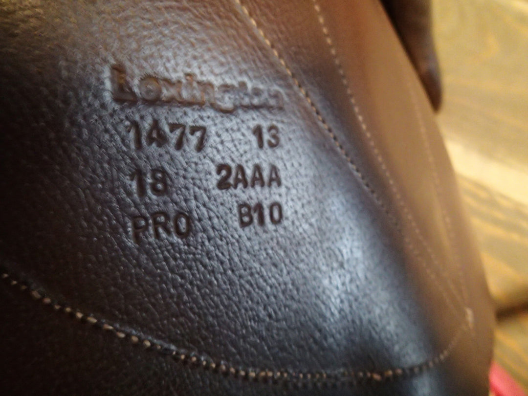 18" Voltaire Lexington Monoflap Saddle - Full Buffalo - 2013 - 2AAA Flaps - 4.75" dot to dot - Pro Panels (091)