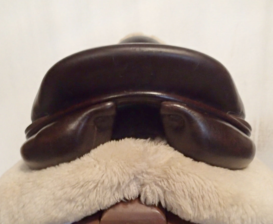 18" Voltaire Lexington Monoflap Saddle - Full Buffalo - 2013 - 2AAA Flaps - 4.75" dot to dot - Pro Panels (091)