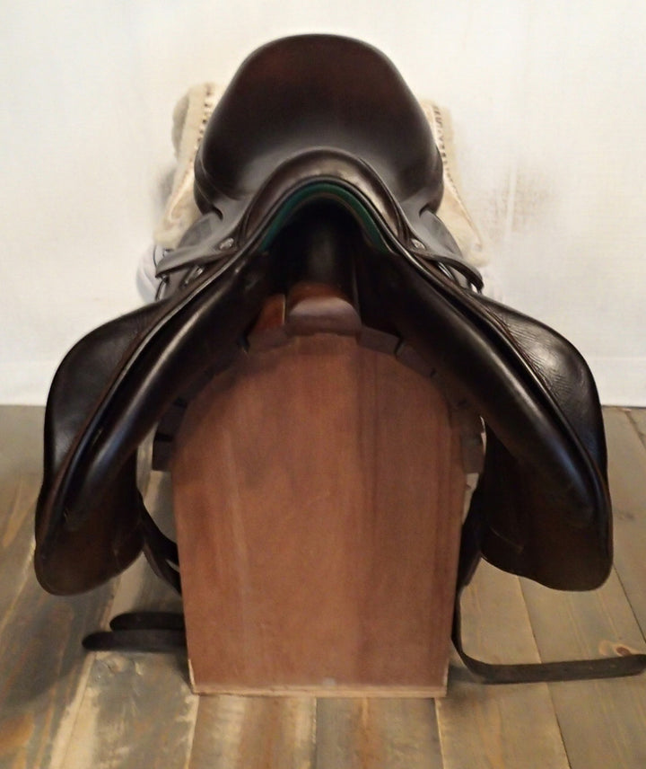 18" Voltaire Lexington Monoflap Saddle - Full Buffalo - 2013 - 2AAA Flaps - 4.75" dot to dot - Pro Panels (091)