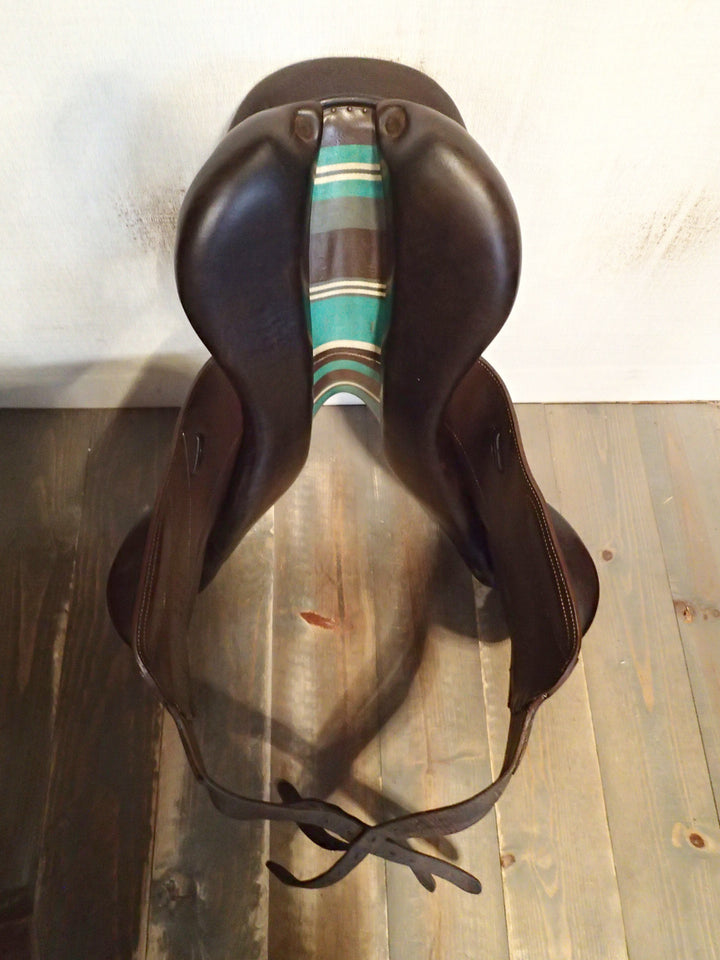 18" Voltaire Lexington Monoflap Saddle - Full Buffalo - 2013 - 2AAA Flaps - 4.75" dot to dot - Pro Panels (091)