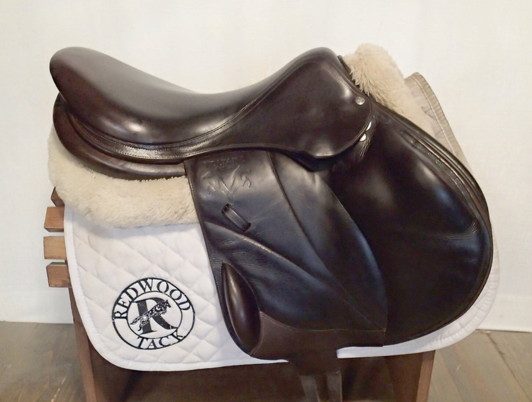 18" Voltaire Lexington Monoflap Saddle - Full Buffalo - 2013 - 2AAA Flaps - 4.75" dot to dot - Pro Panels (091)