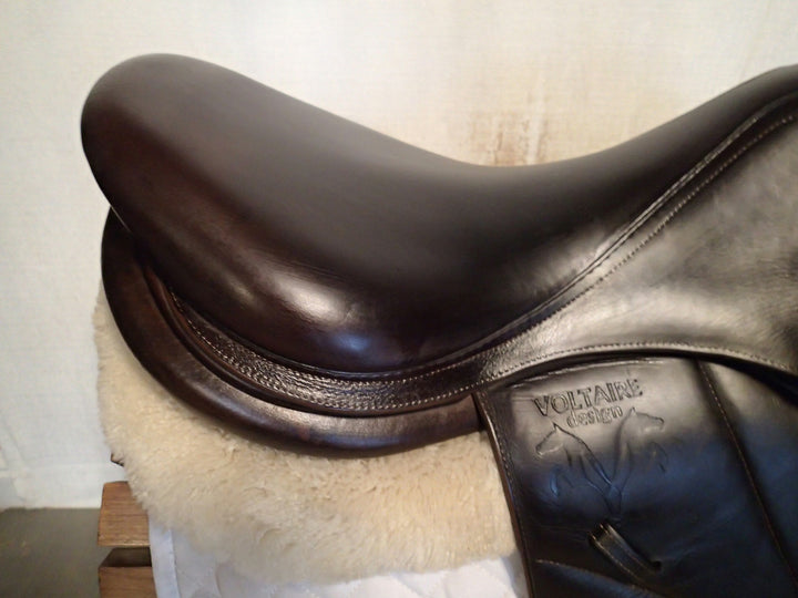 18" Voltaire Lexington Monoflap Saddle - Full Buffalo - 2013 - 2AAA Flaps - 4.75" dot to dot - Pro Panels (091)