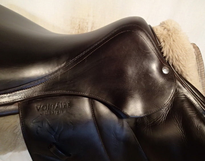 18" Voltaire Lexington Monoflap Saddle - Full Buffalo - 2013 - 2AAA Flaps - 4.75" dot to dot - Pro Panels (091)