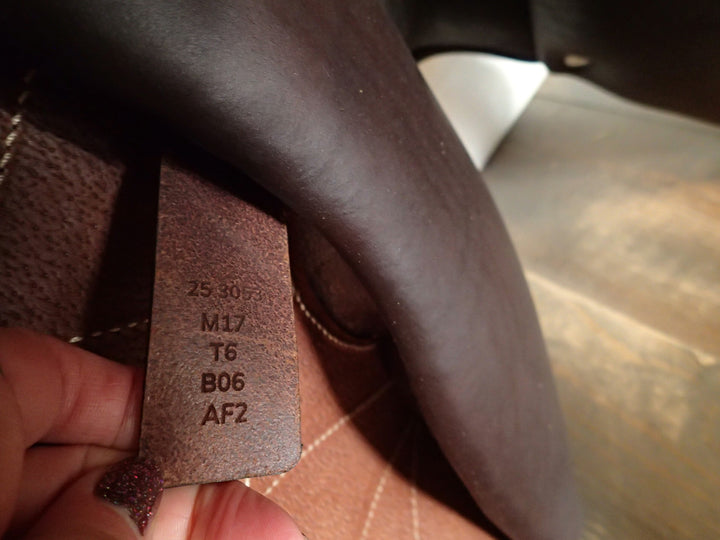 17" Antares Active + Monoflap Saddle - BRAND NEW - Full Buffalo - 2025 - 2AB Flaps - 4.5" dot to dot (093)