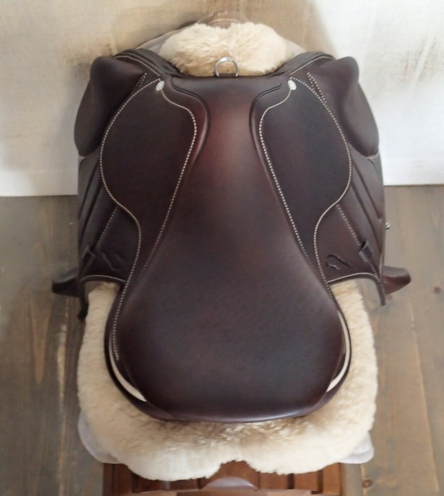 17" Antares Active + Monoflap Saddle - BRAND NEW - Full Buffalo - 2025 - 2AB Flaps - 4.5" dot to dot (093)