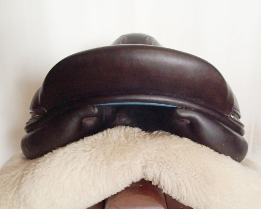 17.5" Voltaire Palm Beach Saddle - Full Buffalo - 2025 - 2AA Flaps - 5.25" dot to dot - Pro Panels (098)