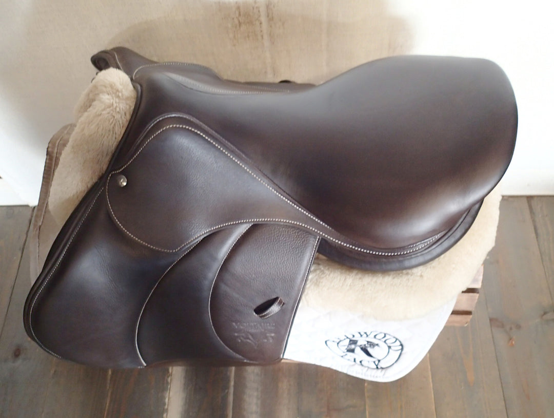 17.5" Voltaire Palm Beach Saddle - Full Buffalo - 2025 - 2AA Flaps - 5.25" dot to dot - Pro Panels (098)