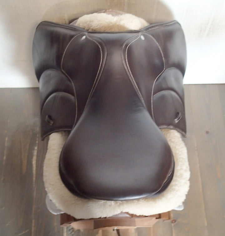 17.5" Voltaire Palm Beach Saddle - Full Buffalo - 2025 - 2AA Flaps - 5.25" dot to dot - Pro Panels (098)