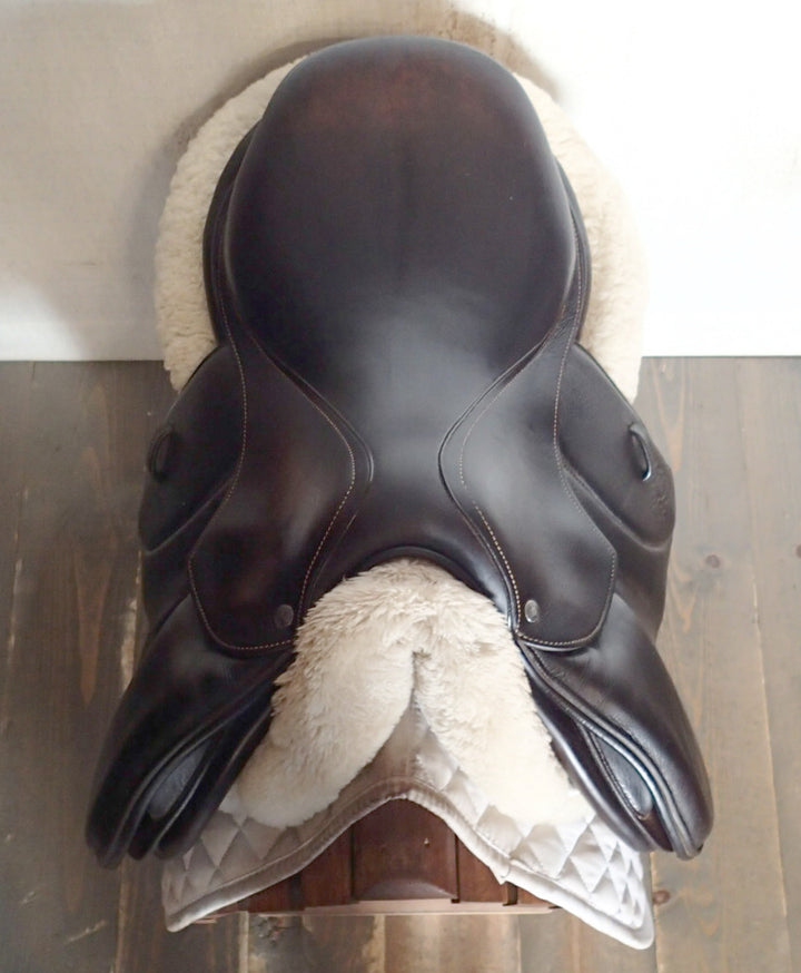 16" Voltaire Palm Beach Saddle - Full Buffalo - 2021 - 0A Flaps - 4.75" dot to dot - FIN Panels (099)