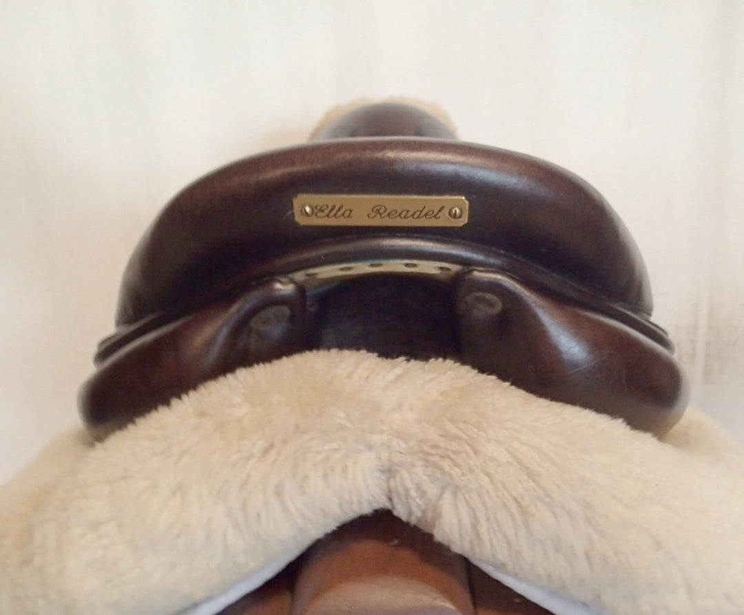 16.5" Voltaire Palm Beach Saddle - Full Buffalo - 2017 - 1 Flaps - 4.75" dot to dot - FIN Panels (104)