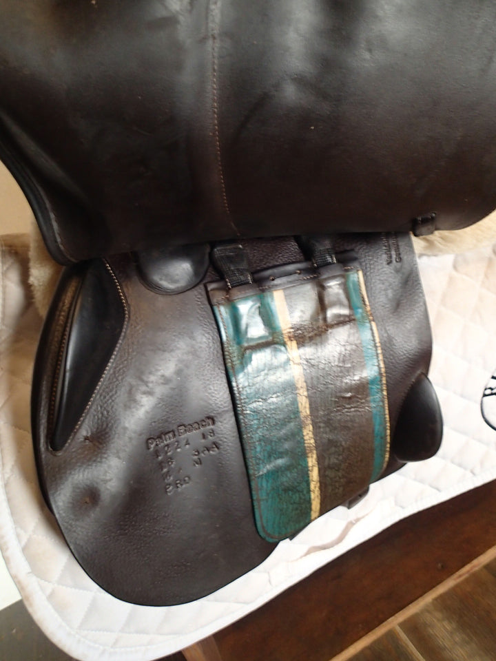 18" Voltaire Palm Beach Saddle - 2018 - 3AA Flaps - 4.5" dot to dot - Pro Panels (106)