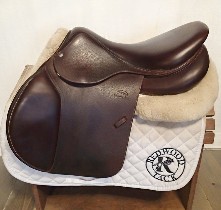 17.5" Devooucoux Biarritz S Saddle - 2020 - 3A Flaps - 5" dot to dot (108)
