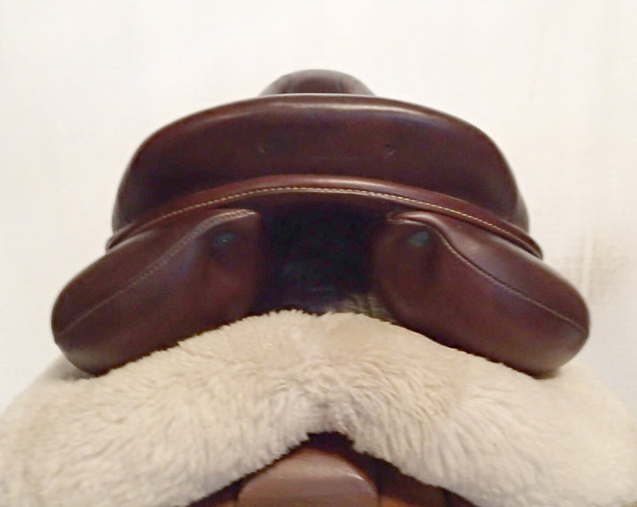 17.5" Devooucoux Biarritz S Saddle - 2020 - 3A Flaps - 5" dot to dot (108)