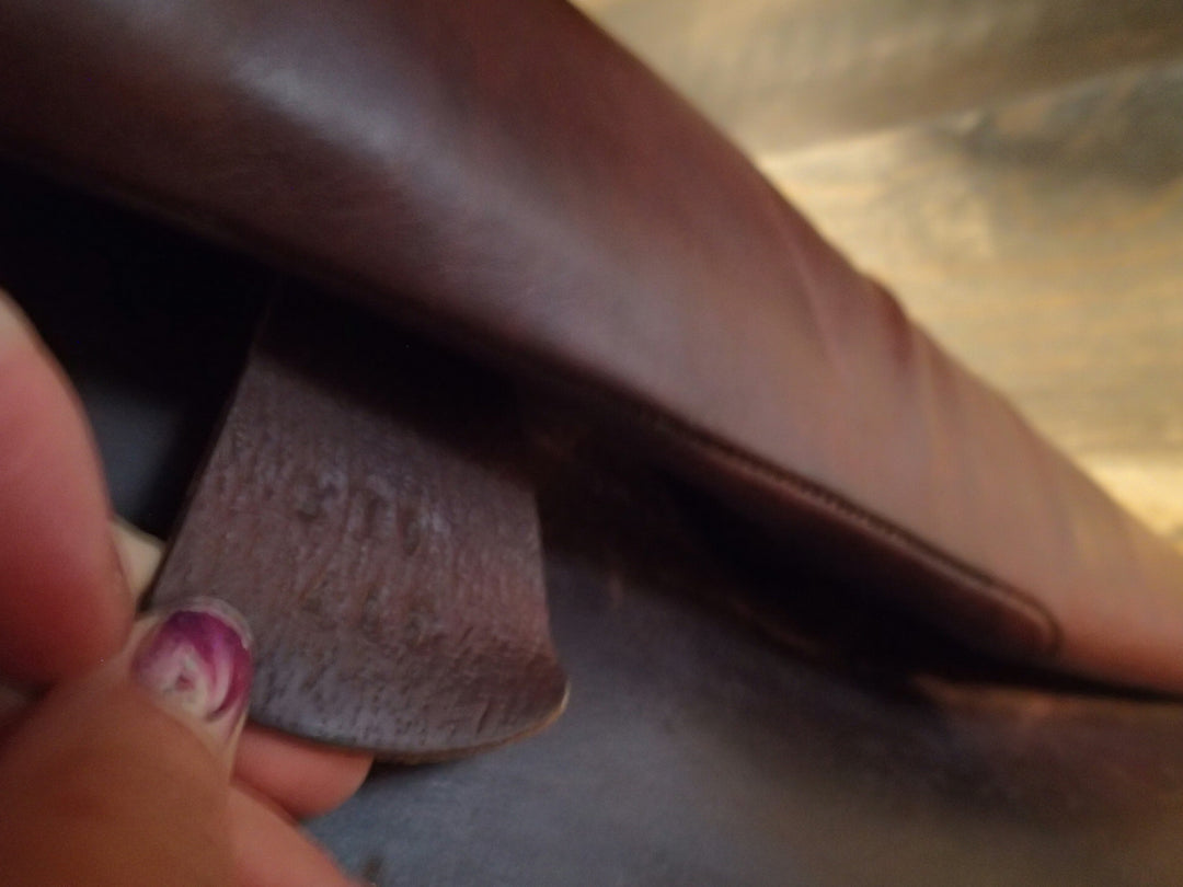 17.5" Devooucoux Biarritz S Saddle - 2020 - 3A Flaps - 5" dot to dot (108)