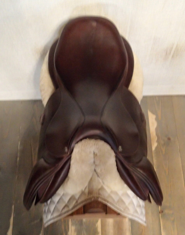 17.5" Devooucoux Biarritz S Saddle - 2020 - 3A Flaps - 5" dot to dot (108)