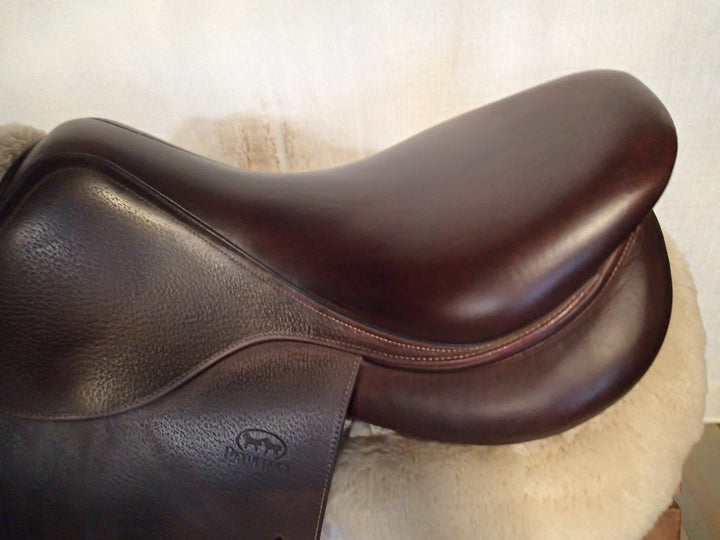 17.5" Devooucoux Biarritz S Saddle - 2020 - 3A Flaps - 5" dot to dot (108)