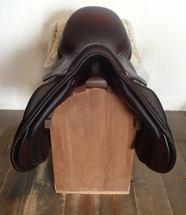 16.5" Antares Hero Saddle - Full Buffalo - 2023 - 5" dot to dot (112)