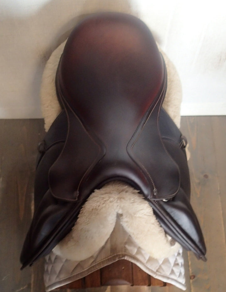 16.5" Antares Hero Saddle - Full Buffalo - 2023 - 5" dot to dot (112)