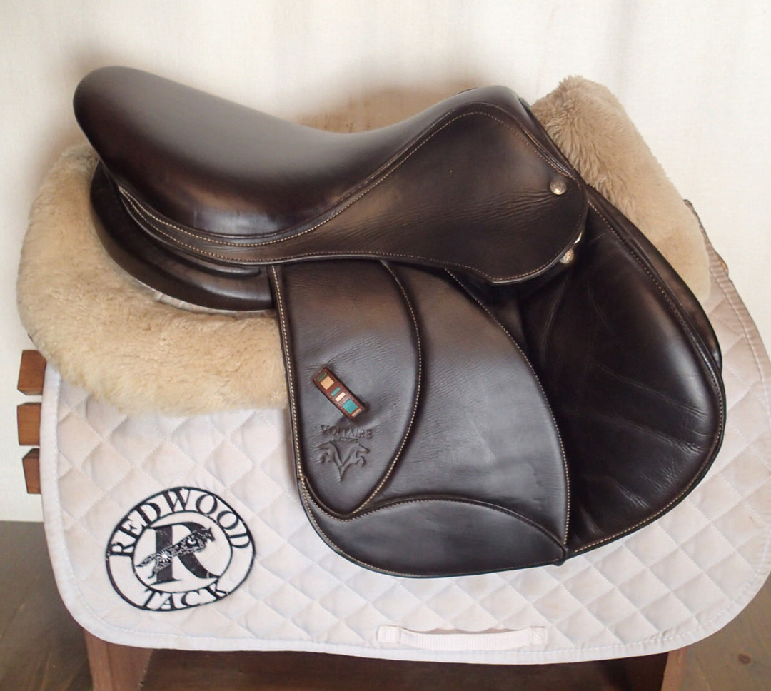 16" Voltaire Palm Beach Saddle - Full Buffalo - 2023 - 00A Flaps - 5" dot to dot - FIN Panels (118)