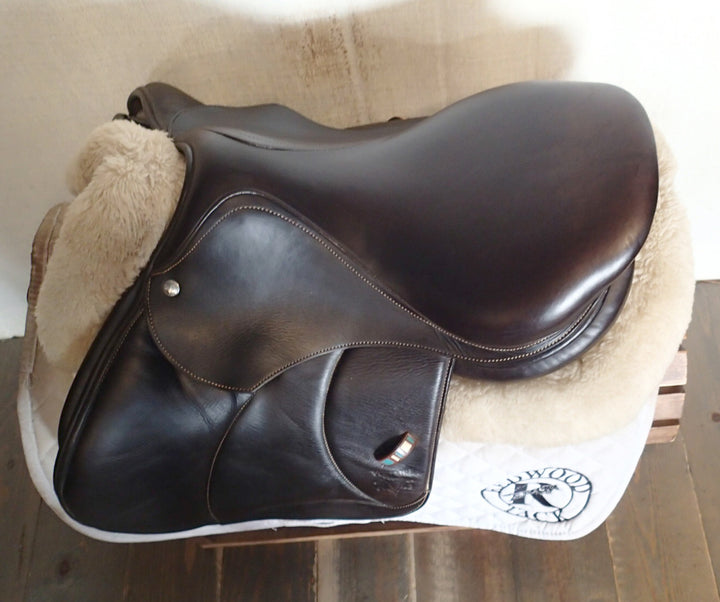 16" Voltaire Palm Beach Saddle - Full Buffalo - 2023 - 00A Flaps - 5" dot to dot - FIN Panels (118)