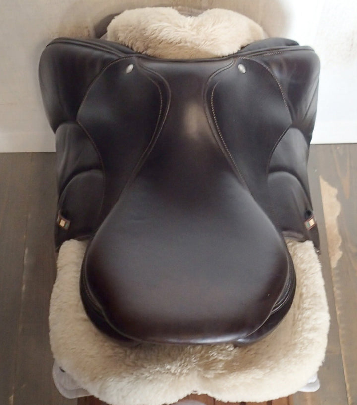 16" Voltaire Palm Beach Saddle - Full Buffalo - 2023 - 00A Flaps - 5" dot to dot - FIN Panels (118)