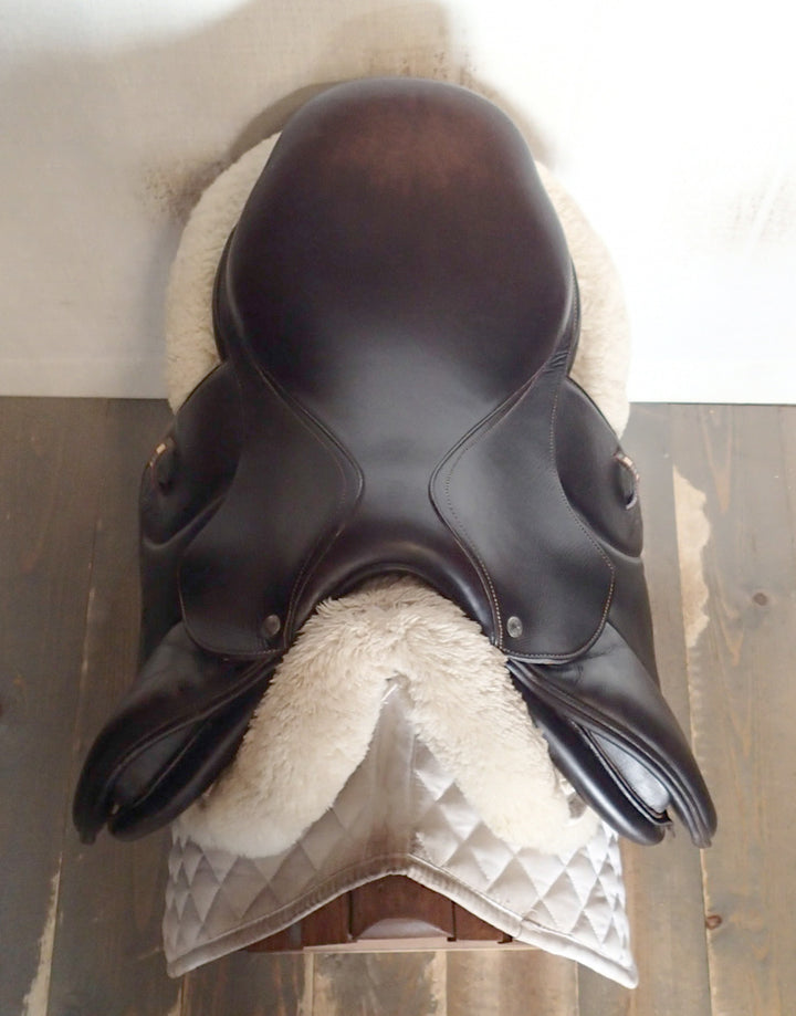 16" Voltaire Palm Beach Saddle - Full Buffalo - 2023 - 00A Flaps - 5" dot to dot - FIN Panels (118)